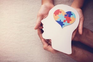 Psychische Gesundheit symbolisch dargestellt